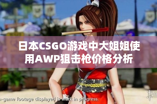 日本CSGO游戲中大姐姐使用AWP狙擊槍價格分析